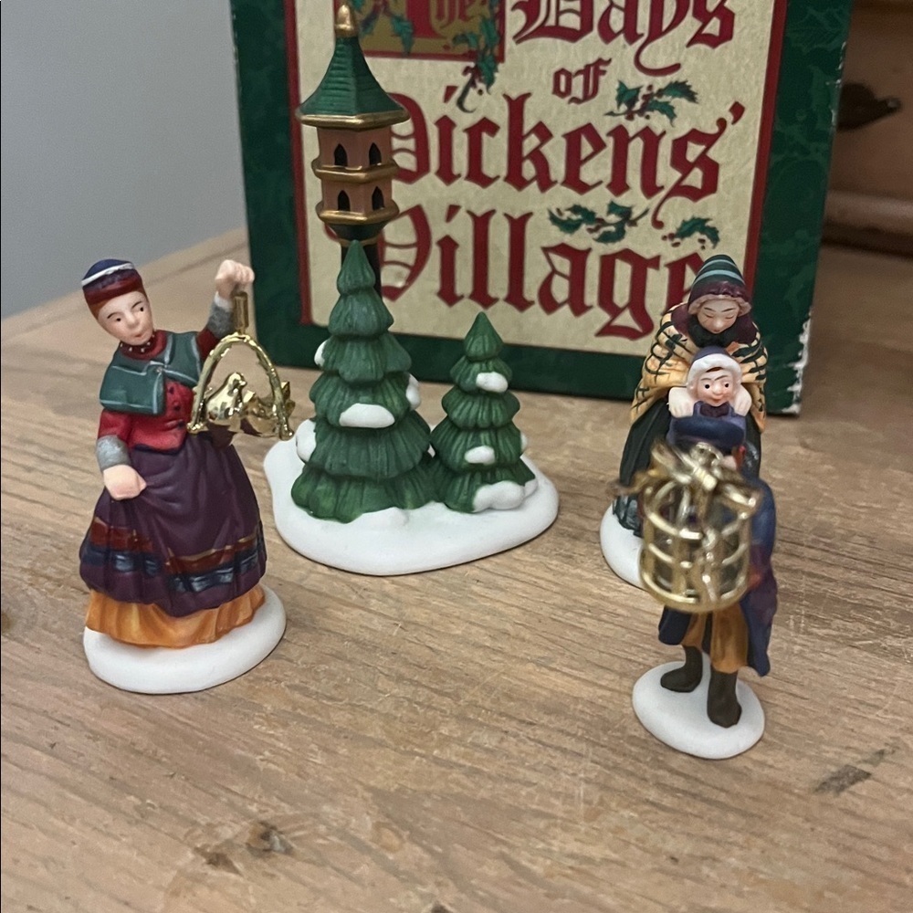 Dept 56 Twelve Days of Christmas “Two Turtle Doves” Handpainted Porcelain